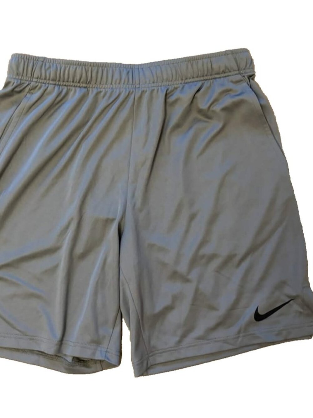 NWT! Nike Mens L Dri-FIT Gray Stitched Shorts Training Versatile Gym Athletic